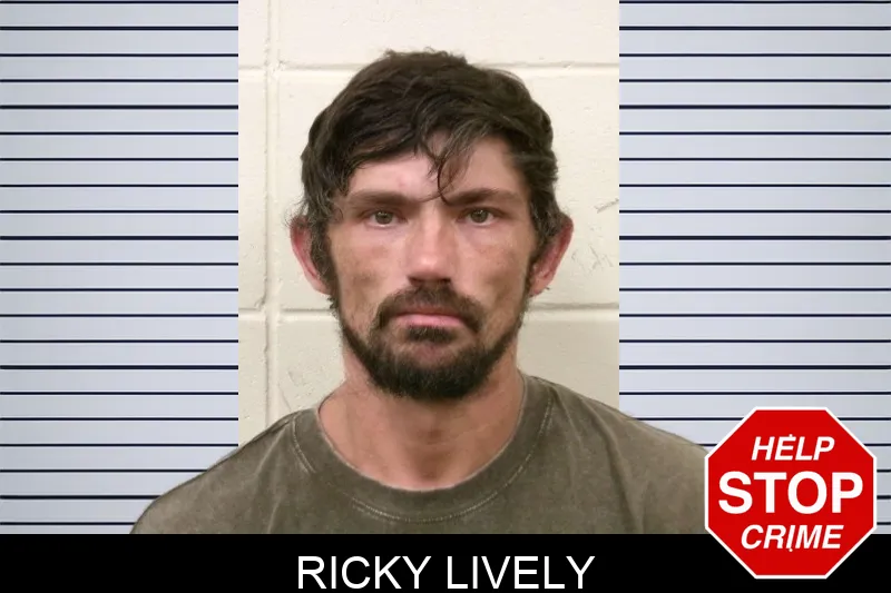 Ricky Lively mugshot