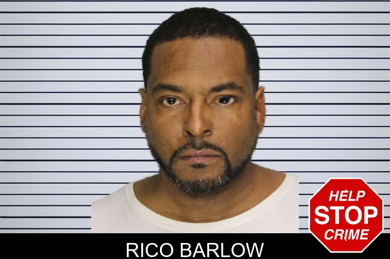 Rico Barlow mugshot