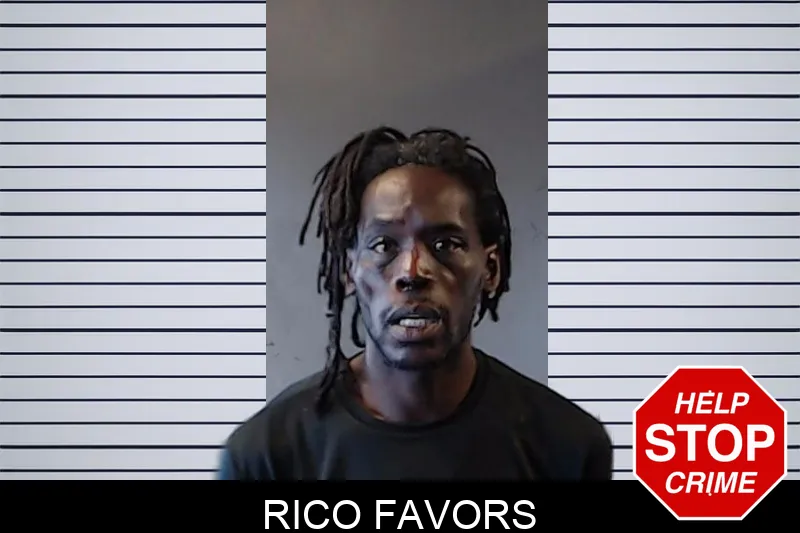 Rico Favors mugshot