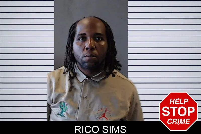 Rico Sims mugshot
