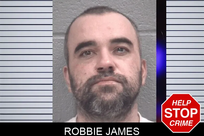 Robbie James mugshot