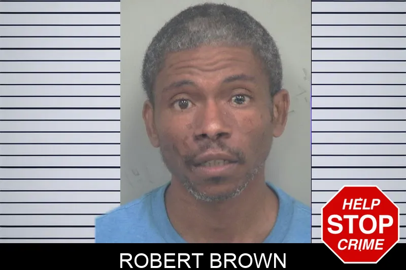Robert Brown mugshot