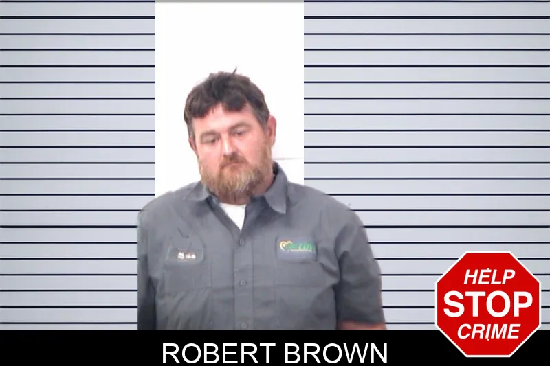 Robert Brown mugshot