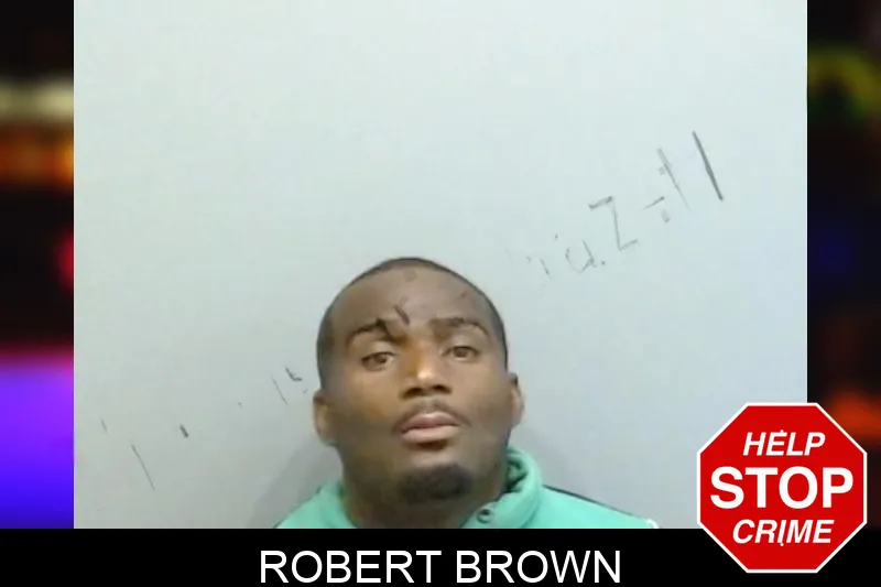 Robert Brown mugshot
