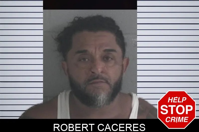 Robert Caceres mugshot