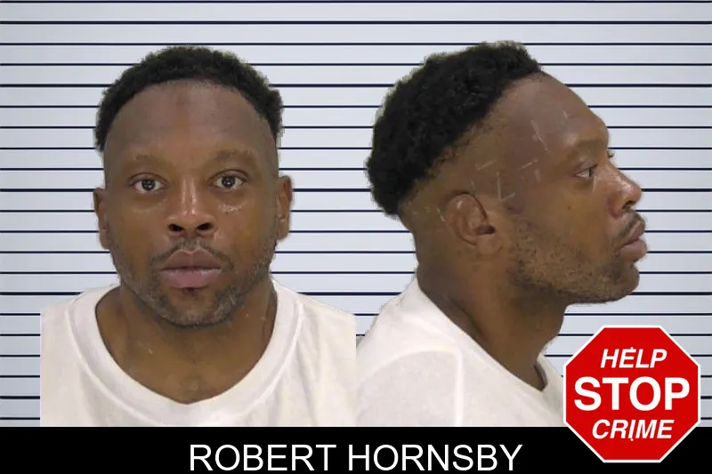 Robert Hornsby mugshot