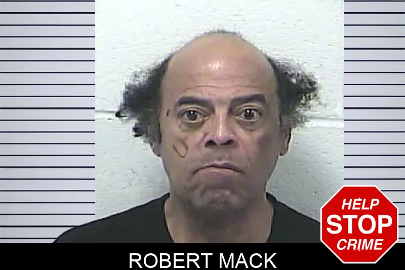 Robert Mack mugshot