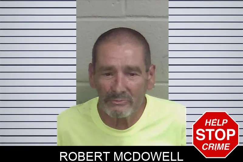 Robert McDowell mugshot