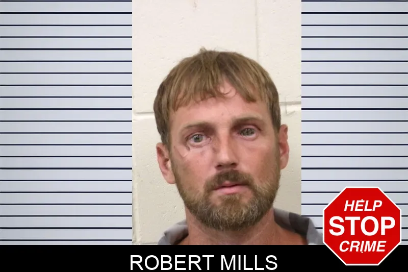 Robert Mills mugshot