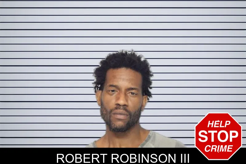 Robert Robinson III mugshot