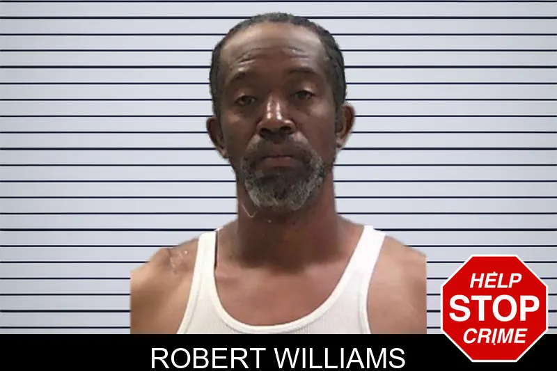 Robert Williams mugshot