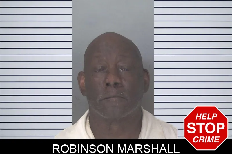 Robinson Marshall mugshot