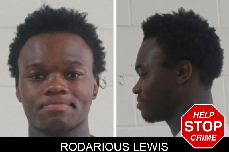 Rodarious Lewis mugshot