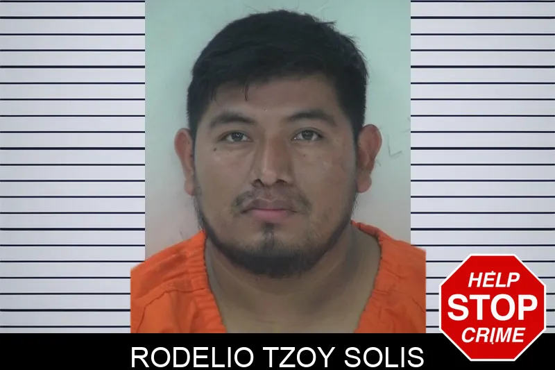 Rodelio Tzoy Solis mugshot