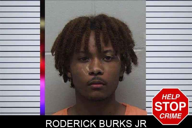 Roderick Burks Jr mugshot