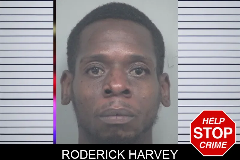 Roderick Harvey mugshot