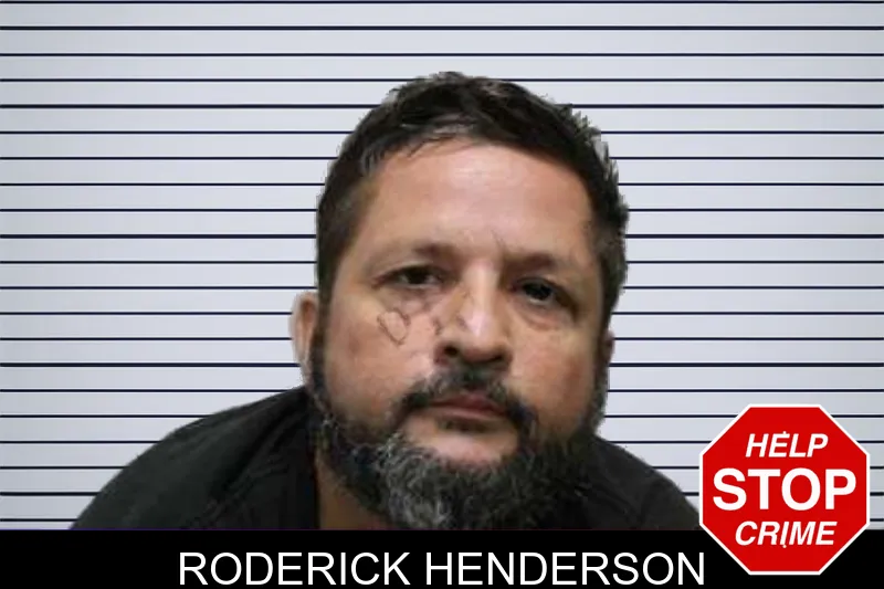 Roderick Henderson mugshot