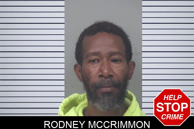 Rodney McCrimmon mugshot
