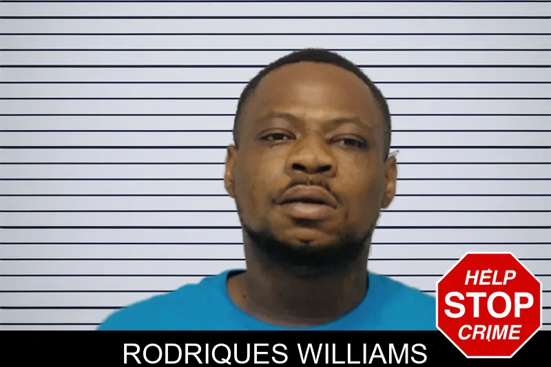 Rodriques Williams mugshot