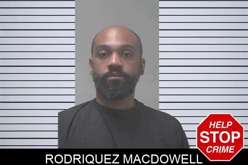 Rodriquez MacDowell mugshot