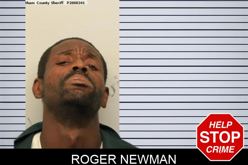 Roger Newman mugshot