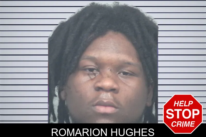 Romarion Hughes mugshot