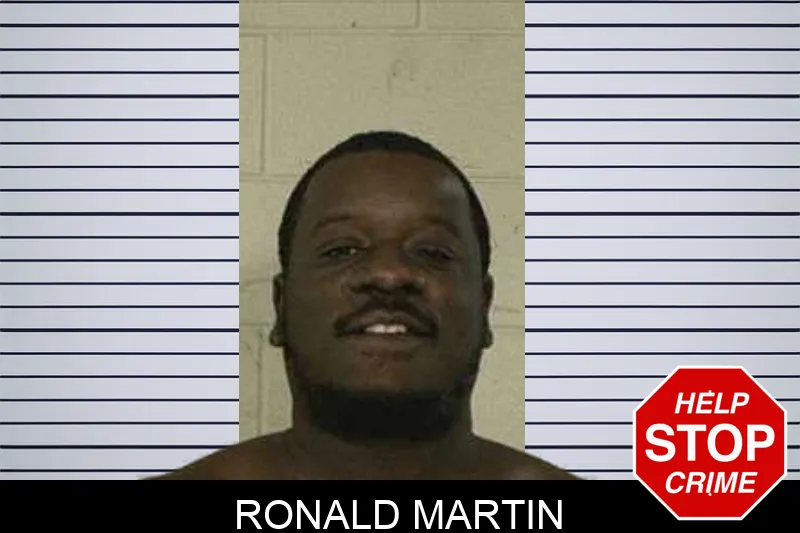 Ronald Martin mugshot