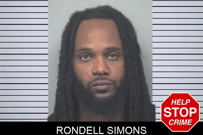Rondell Simons mugshot