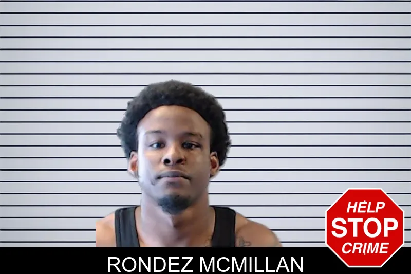 Rondez McMillan mugshot