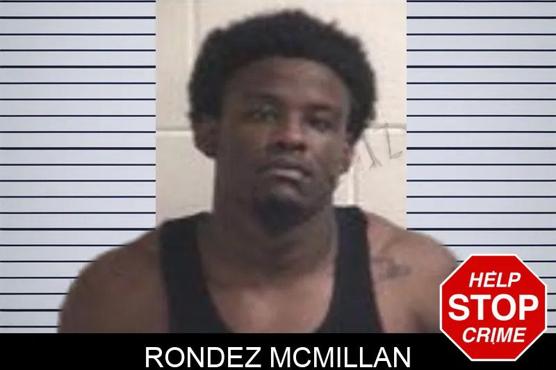 Rondez McMillan mugshot