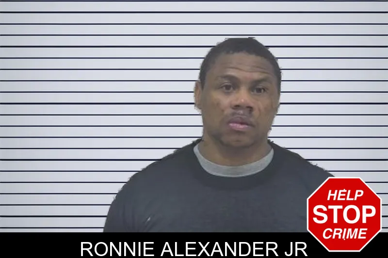 Ronnie Alexander Jr mugshot