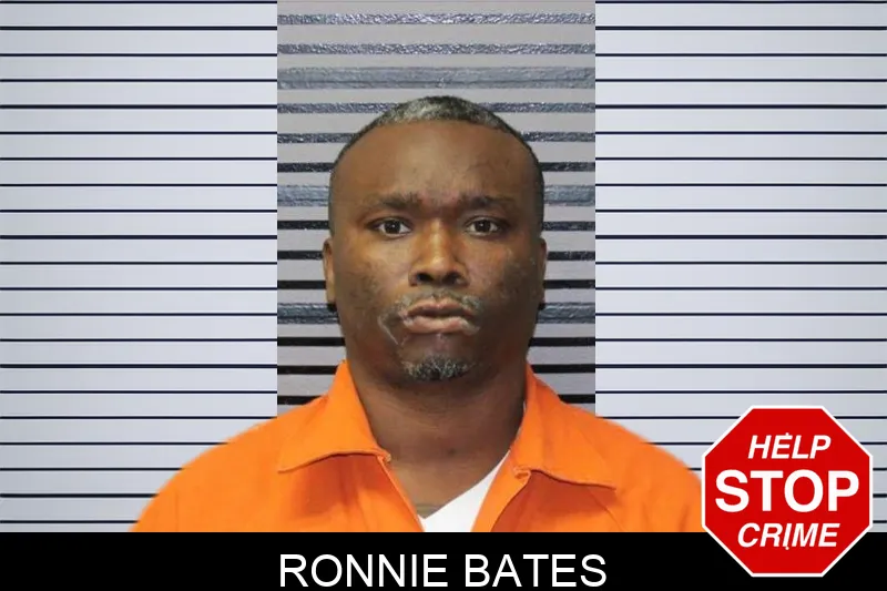 Ronnie Bates mugshot