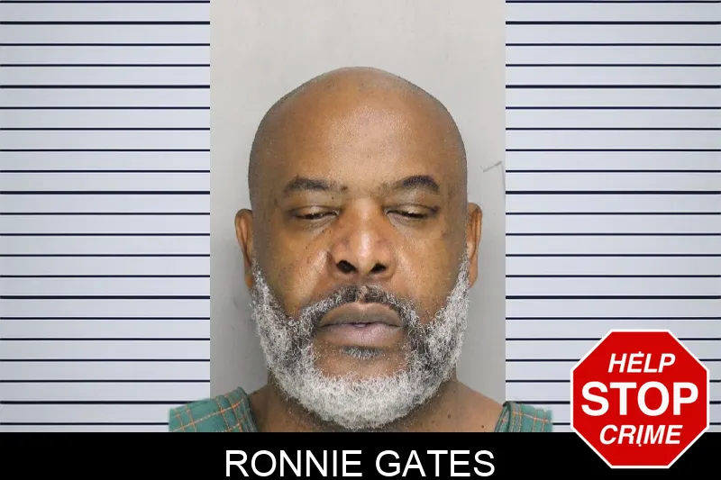 Ronnie Gates mugshot
