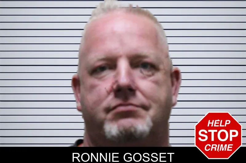 Ronnie Gosset mugshot