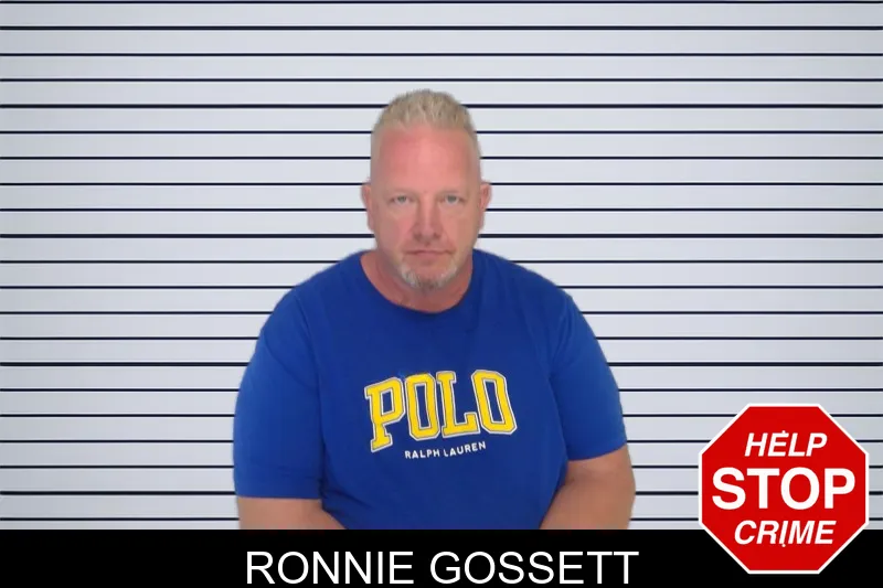 Ronnie Gossett mugshot
