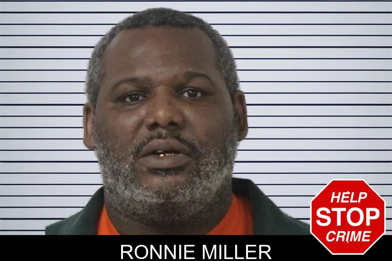 Ronnie Miller mugshot
