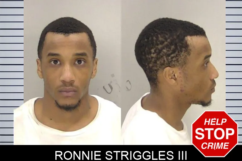 Ronnie Striggles III mugshot