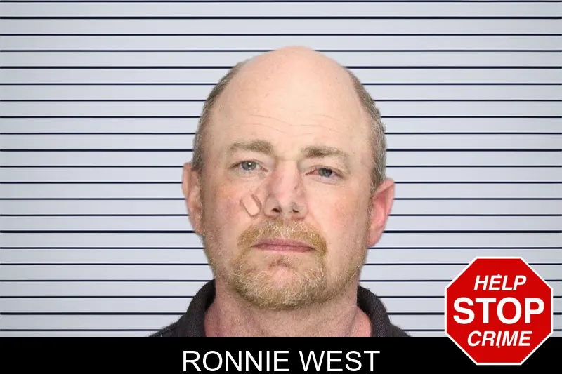 Ronnie West mugshot