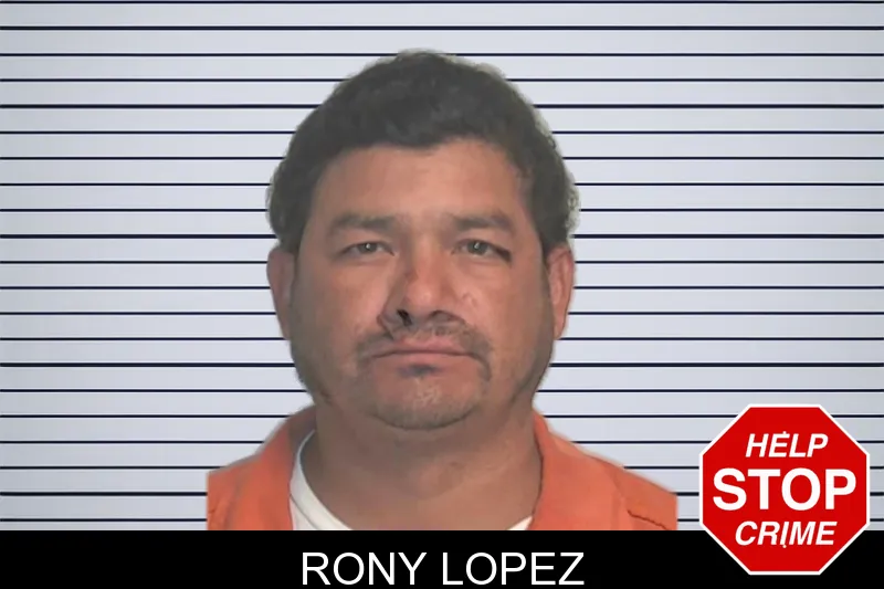 Rony Lopez mugshot
