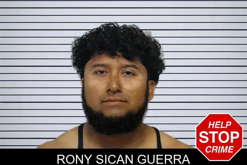 Rony Sican Guerra mugshot