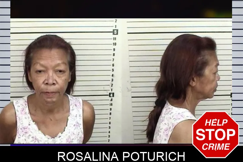 Rosalina Poturich mugshot