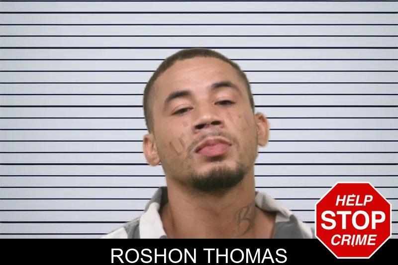Roshon Thomas mugshot
