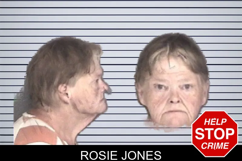 Rosie Jones mugshot