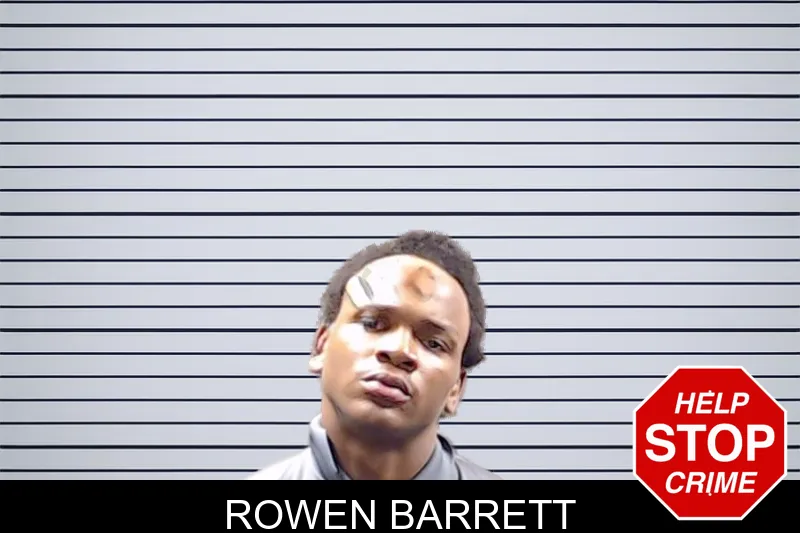 Rowen Barrett mugshot
