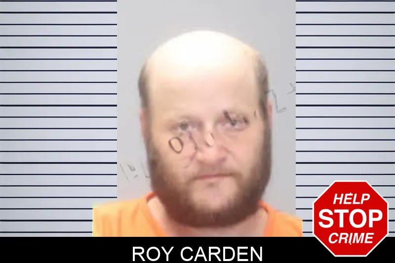 Roy Carden mugshot