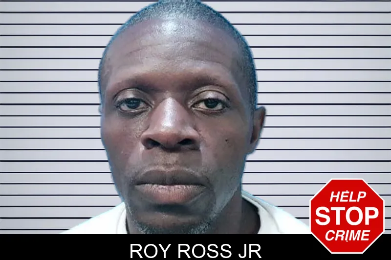 Roy Ross Jr mugshot