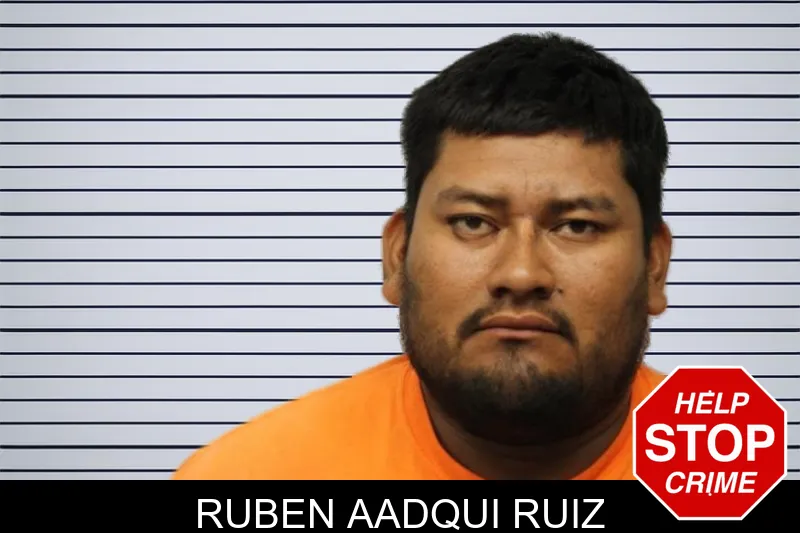 Ruben Aadqui Ruiz mugshot