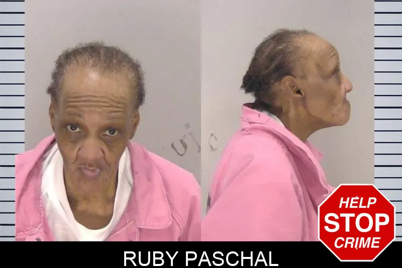 Ruby Paschal mugshot