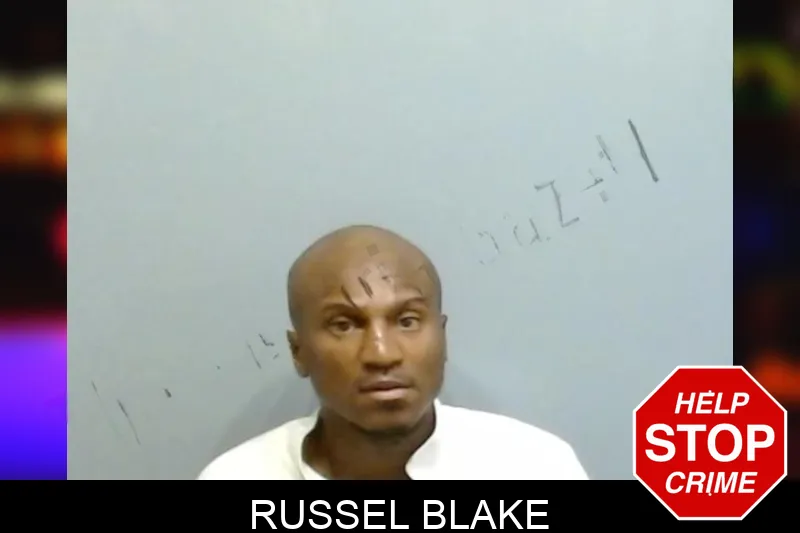 Russel Blake mugshot