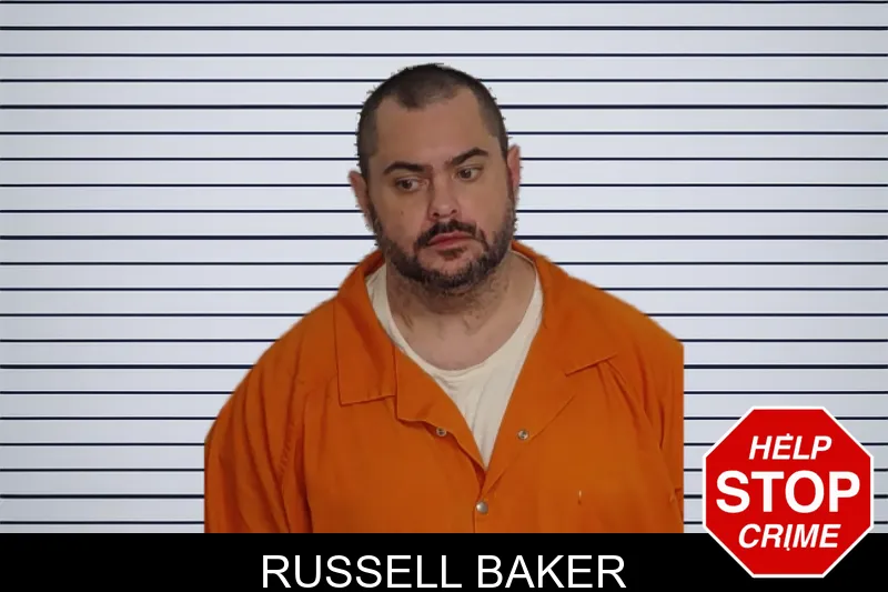 Russell Baker mugshot